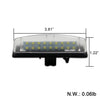 For Toyota Camry/Aurion, Lexus LS GS ES RX Series LED Rear Number License Plate Lights