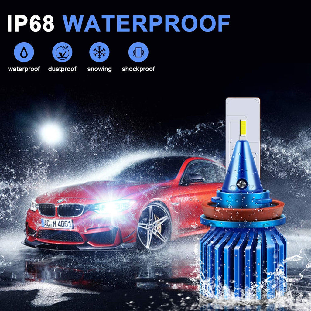 IP68 Waterproof 6000K Cool White Bulbs