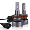 9005+H11 Combo LED Headlight Bulbs High Low Beam 6500K