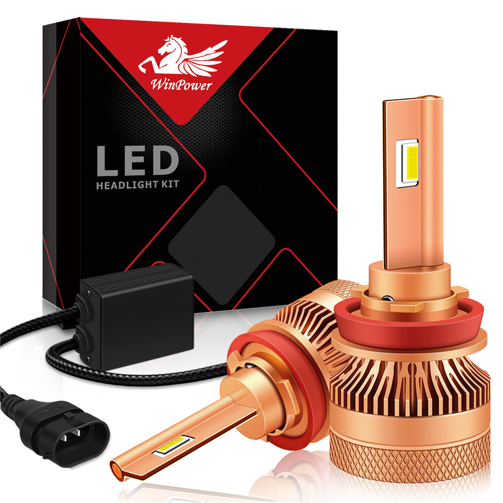 Us Stock 15000lm Fan Cooling H1 H3 LED Car Light H7 H8 H9 H10 H11 9005 9006  H4 H13 LED Headlight Bulb - China LED Headlight Bulb, LED Headlight