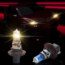 H13/9008 55W 5500K Halogen Headlight Bulb High Brightness Warm Yellow