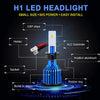 H1 6000K LED bulbs
