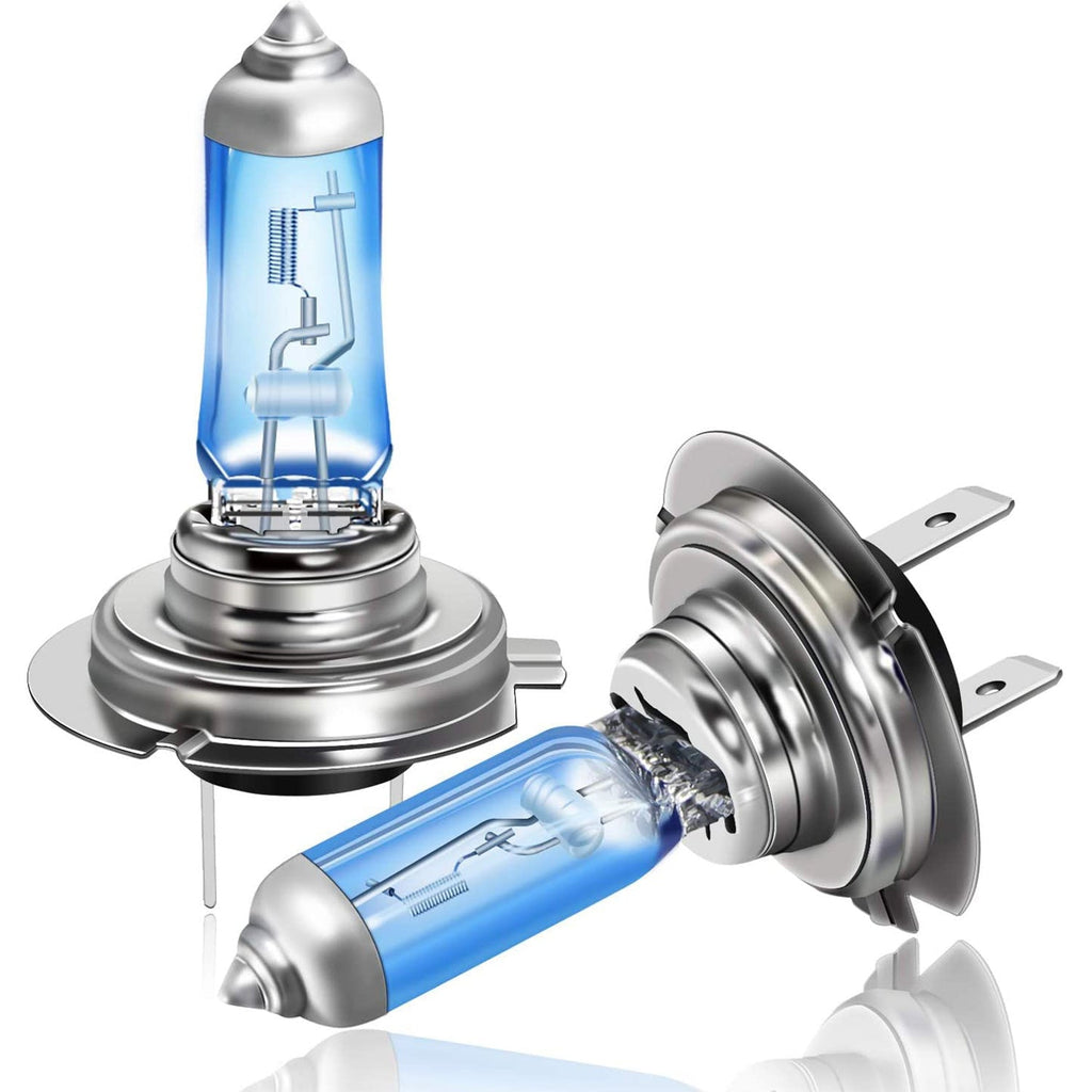 BIOLIGHT KM H7 Halogen Bulbs 12V 55W 150% Brighter - 10 Pack, Road Legal