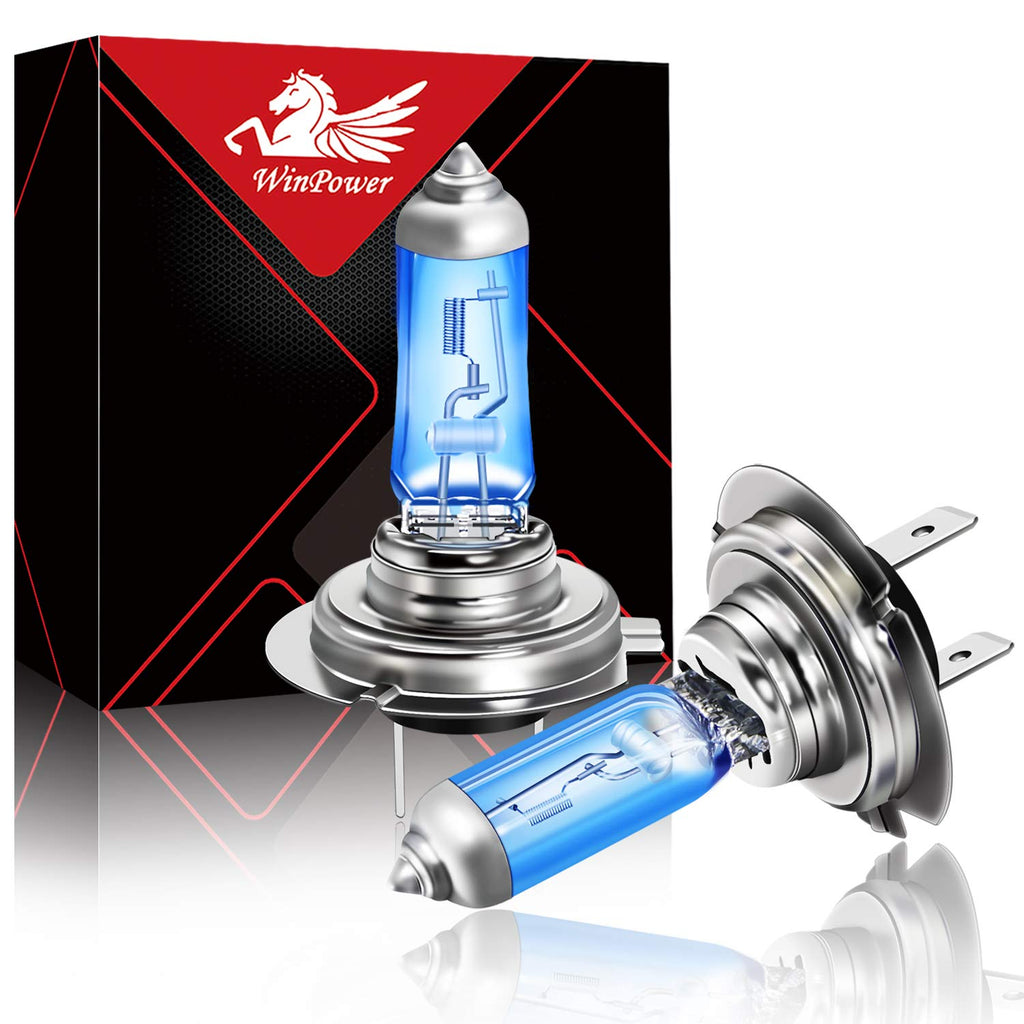 H7 Sky Blue halogen 5500K bulbs - H7 12V 100W PX26d car headlight lamp