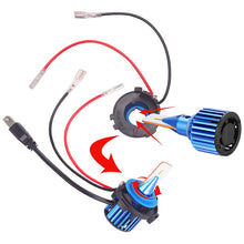 H7 LED Bulb Base Adapter Clips Holder Compatible with Jetta