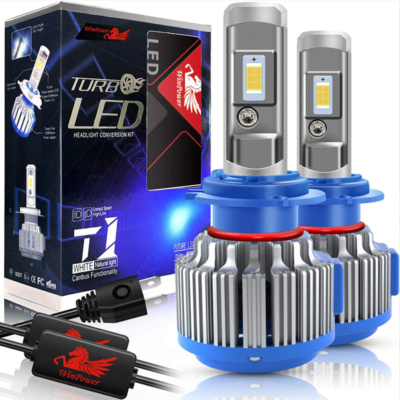 D5S 6000K 45W LED Headlight Xenon Bulb Waterproof APL Material Super Bright  7600LM – winpower