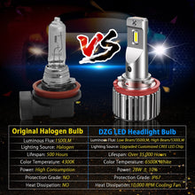 2pcs T6 H11 H8 H9 Led Headlight Bulbs Super Bright Low Beam Fog Light