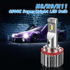 6500K Super Bright T6 H11 H8 H9 Led Headlight Bulbs Fog Lights