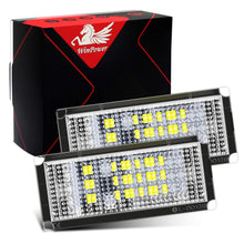 For 98-03 BMW 3 Series E46 4D Sedan 325i 325x Cool White LED License Number Plate Lights w/ Error Free