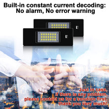 WinPower For BMW E87/E63/E64/E81/E85 LED License Plate Lights White Number Plate Lamps Bulb