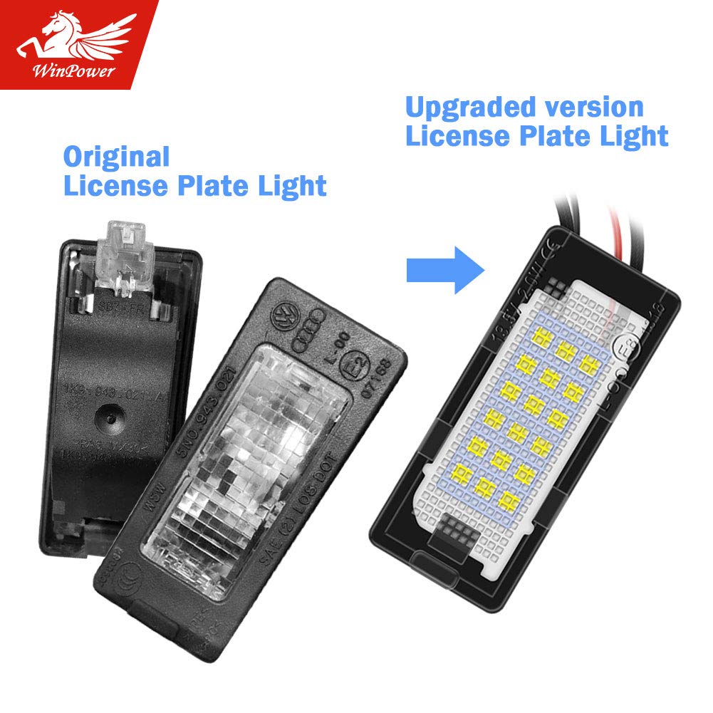 LED License Plate Light FOR VW Touareg
