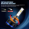 360° adjustable 9005 hb3 led headlight bulbs