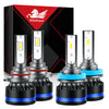 9005+H11 Combo LED Headlight Bulbs High/Low Beam T2 bulbs