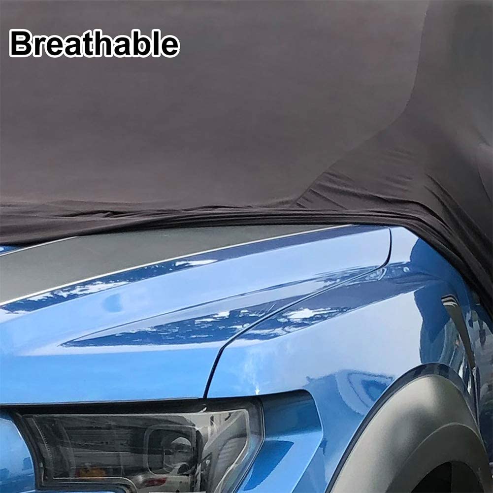 Velvet Stretch Indoor Full Car Cover Scratch-Proof Dust-Proof Protection for Car Show