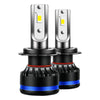 H7 Upgraded LED Bulbs, Easy to Install with Mini Size, 6000K White Headlight Conversion Kit